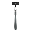 Audi bőr univerzális nyakpánt keresztpántra 28cm x 10mm - szürke