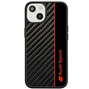 Audi Carbon Fibre Stripe iPhone 14 6.1" fekete/fekete keménytok AUS-TPUPCIP14-R8/D1-BK
