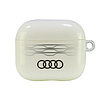 Audi IML geometrikus mintás AirPods 3 tok - fehér