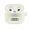 Audi IML geometrikus mintás AirPods 3 tok - fehér