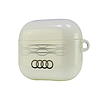 Audi IML geometrikus mintás AirPods 3 tok - fehér