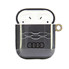 Audi IML geometrikus mintás tok AirPods 1 / 2 fülhallgatóhoz - szürke