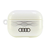 Audi IML geometrikus mintás tok AirPods Pro 2-höz - fehér