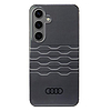 Audi IML geometrikus mintás tok S24 S921 fekete/fekete keménytok AU-IMLS24-A6/D3-BK