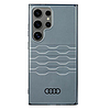 Audi IML geometrikus mintás tok S24 Ultra S928 szürke/szürke keménytok AU-IMLS24U-A6/D3-GY