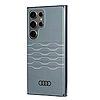 Audi IML geometrikus mintás tok S24 Ultra S928 szürke/szürke keménytok AU-IMLS24U-A6/D3-GY