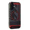 Audi IML Sport MagSafe iPhone 16 6.1" fekete/fekete keménytok AUS-IMLMIP16-RSQ/D2-BK