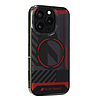 Audi IML Sport MagSafe iPhone 16 Pro 6.3" fekete/fekete keménytok AUS-IMLMIP16P-RSQ/D2-BK