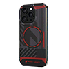 Audi IML Sport MagSafe iPhone 16 Pro 6.3" fekete/fekete keménytok AUS-IMLMIP16P-RSQ/D2-BK