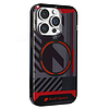 Audi IML Sport MagSafe tok iPhone 14 Pro 6.1" fekete/fekete keménytok AU-IMLMIP14P-RSQ/D2-BK