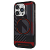 Audi IML Sport MagSafe tok iPhone 14 Pro Max 6.7" fekete/fekete keménytok AU-IMLMIP14PM-RSQ/D2-BK
