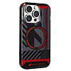 Audi IML Sport MagSafe tok iPhone 14 Pro Max 6.7" fekete/fekete keménytok AU-IMLMIP14PM-RSQ/D2-BK