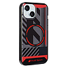Audi IML Sport MagSafe tok iPhone 15 / 14 / 13 6.1" fekete/fekete keménytok AU-IMLMIP15-RSQ/D2-BK