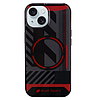Audi IML Sport MagSafe tok iPhone 15 / 14 Plus Plus 6.7" fekete/fekete keménytok AU-IMLMIP15M-RSQ/D2-BK