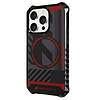 Audi IML Sport MagSafe tok iPhone 15 Pro 6.1" fekete/fekete keménytok AU-IMLMIP15P-RSQ/D2-BK