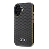Audi IML varrásminta MagSafe iPhone 16 6.1" fekete/fekete keménytok AU-IMLMIP16-Q5/D3-BK
