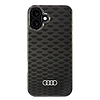 Audi IML varrásminta MagSafe iPhone 16 Plus 6.7" fekete/fekete keménytok AU-IMLMIP16M-Q5/D3-BK