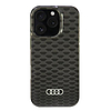 Audi IML varrásminta MagSafe iPhone 16 Pro 6.3" fekete/fekete keménytok AU-IMLMIP16P-Q5/D3-BK