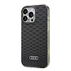 Audi IML varrásminta MagSafe iPhone 16 Pro Max 6.9" fekete/fekete keménytok AU-IMLMIP16PM-Q5/D3-BK