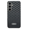 Audi IML varrásmintás MagSafe tok S24 S921 fekete/fekete keménytok AU-IMLMS24-Q5/D3-BK