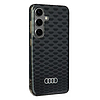 Audi IML varrásmintás MagSafe tok S24 S921 fekete/fekete keménytok AU-IMLMS24-Q5/D3-BK