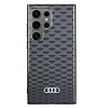 Audi IML varrásmintás MagSafe tok S24 Ultra S928 fekete/fekete keménytok AU-IMLMS24U-Q5/D3-BK