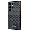 Audi IML varrásmintás MagSafe tok S24 Ultra S928 fekete/fekete keménytok AU-IMLMS24U-Q5/D3-BK