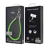 Audi keresztpántos univerzális nyakpánt 28cm x 8mm - zöld