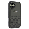 Audi műbőr iPhone 16 Plus 6.7" fekete/fekete keménytok AU-TPUPCIP16M-GT/D2-BK