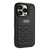 Audi műbőr iPhone 16 Pro 6.3" fekete/fekete keménytok AU-TPUPCIP16P-GT/D2-BK
