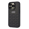 Audi műbőr iPhone 16 Pro 6.3" fekete/fekete keménytok AU-TPUPCIP16P-GT/D2-BK