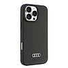 Audi szilikontok iPhone 16 Pro Max 6.9" fekete/fekete keménytok AU-LSRIP16PM-Q3/D1-BK