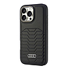 Audi szintetikus bőr MagSafe iPhone 16 Pro Max 6.9" fekete/fekete keménytok AU-TPUPCMIP16PM-GT/D3-BK