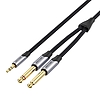 Audiokábel mini jack 3,5 mm-es jack 6,35 mm-es hím Vention BARHL 10m