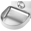 Automata állatetető fémtállal Dogness fehér (F11 stainless steel)