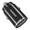Autós töltő Choetech TC0006 1x USB-A, 1x USB-C 30W PD 3.0, fekete (TC0006)