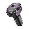 Autós töltő XO BCC12 Bluetooth MP3+5V3.1A fekete