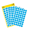 Avery-Zweckform No. 3142 12mm kézzel írható kör etikett címke kék 270 címke/csomag