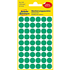 Avery-Zweckform No. 3143 12mm kézzel írható kör etikett címke zöld 270 címke/csomag
