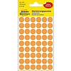 Avery-Zweckform No. 3148 12mm kézzel írható kör etikett címke neon narancssárga 270 címke/csomag