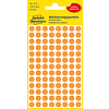 Avery-Zweckform No. 3178 8mm kézzel írható kör etikett címke neon narancssárga 416 címke/csomag