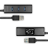 AXAGON HUE-S2BL USB3.0 Charging Hub Black