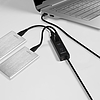 AXAGON HUE-S2BL USB3.0 Charging Hub Black