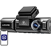Azdome 550Pro Elülső kamera 4K, hátsó kamera 1080p és belső IR kamera, WiFi 5G/2.4G, GPS, G-Sensor, USB mini + 64 GB memóriakártya (M550Pro)