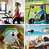 Babakocsi ventilátor 4000 mAh - JisuLife (Mini FA24) - tiszta fehér (KF2331395)