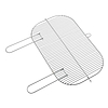 Barbecook BC-ACC-7460 rozsdamentes acél sütőrács, 55x33,6cm