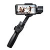 Baseus 3 tengelyes okostelefon kézi karstabilizátor fényképek és videók rögzítéséhez iOS Android kompatibilis élő vlog YouTube TikTok szürke (SUYT-0G)