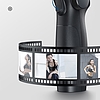 Baseus 3 tengelyes okostelefon kézi karstabilizátor fényképek és videók rögzítéséhez iOS Android kompatibilis élő vlog YouTube TikTok szürke (SUYT-0G)