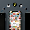 Baseus 3 tengelyes okostelefon kézi karstabilizátor fényképek és videók rögzítéséhez iOS Android kompatibilis élő vlog YouTube TikTok szürke (SUYT-0G)