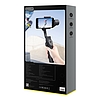Baseus 3 tengelyes okostelefon kézi karstabilizátor fényképek és videók rögzítéséhez iOS Android kompatibilis élő vlog YouTube TikTok szürke (SUYT-0G)